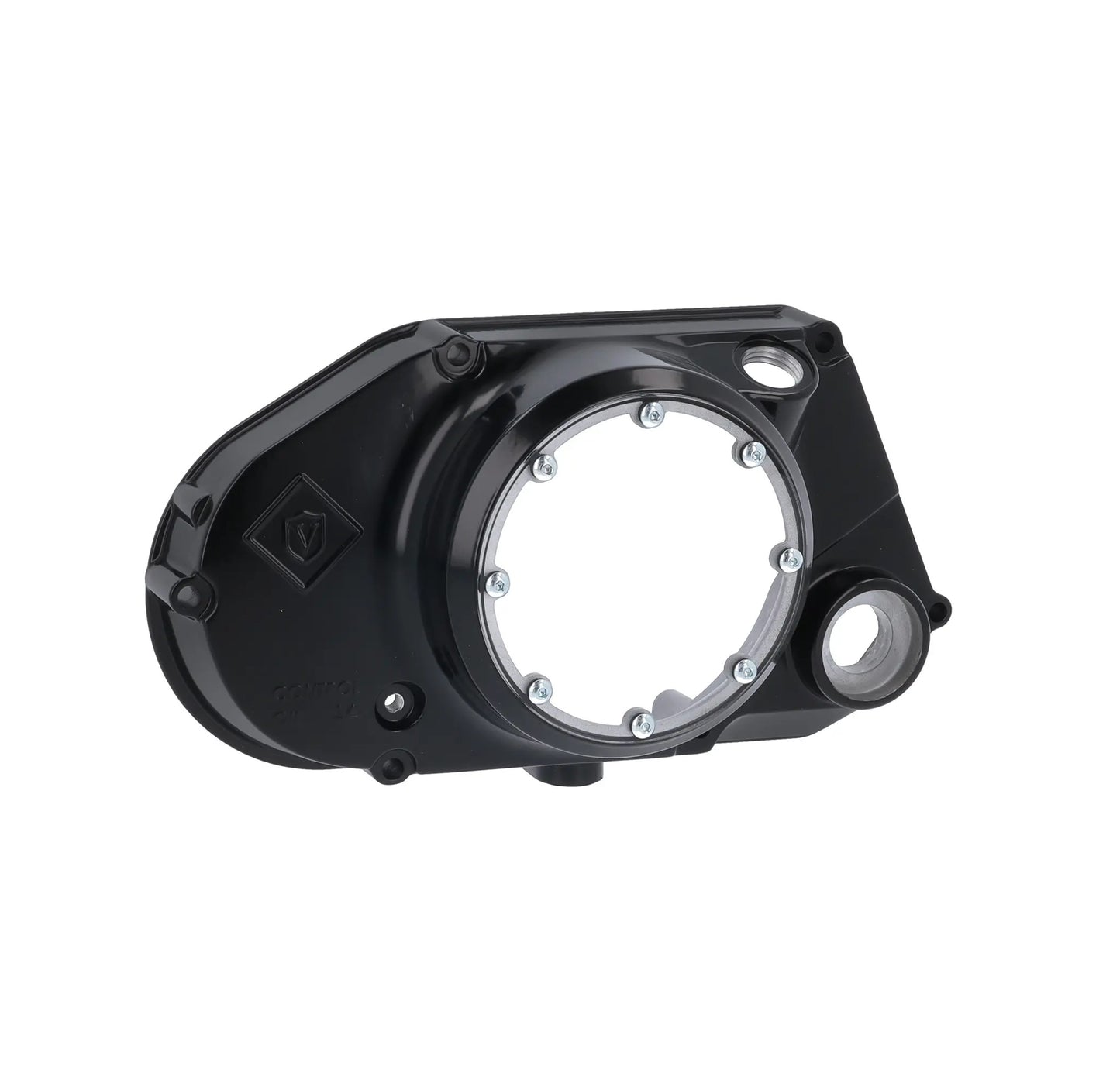 Kupplungsdeckel schwarz mit Sichtfenster (flach) für S51, S70, SR50, KR51/2