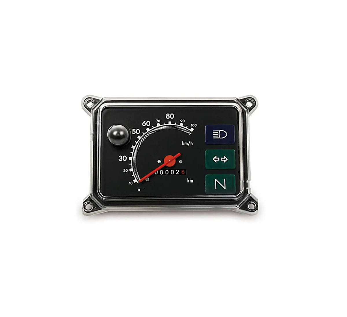 Tachometer - Einheit (12V) mit Beleuchtung für Simson SR50, SR80
