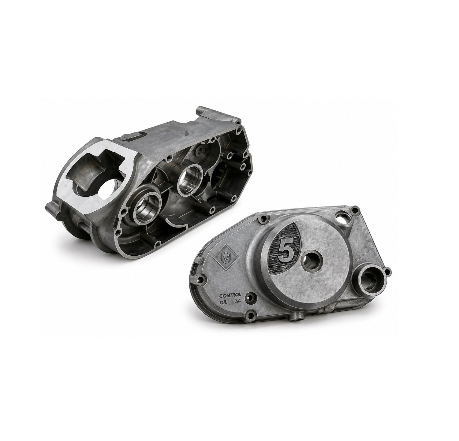 Motor-Gehäuse u. Deckel