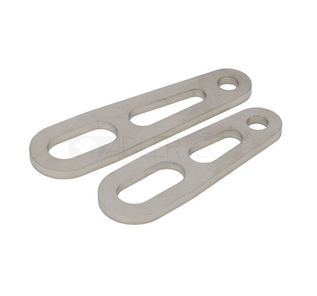 Haltestrebe Edelstahl Auspuff zu Schwingenbolzen / M8 - M12