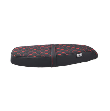 Tuningsitz Wabenmuster Schwarz/Rot – Simson S50 / S51 / S70