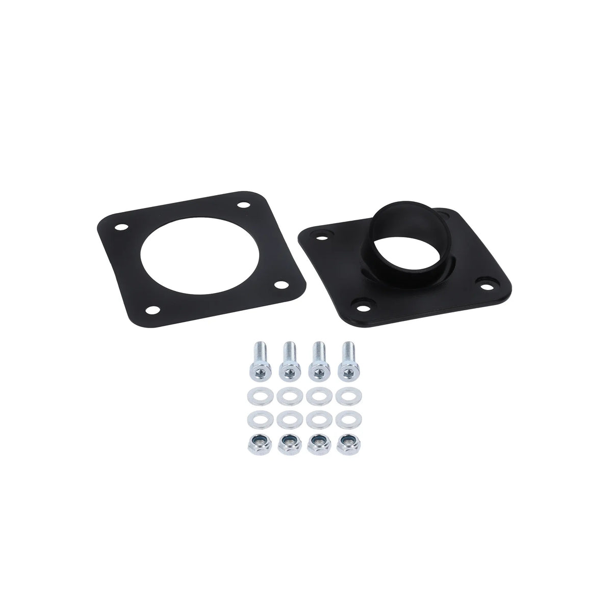 Ansaugflansch aufschraubbar am Gehäusemittelteil für Mikuni Vergaser Simson S51 (HighQuality)
