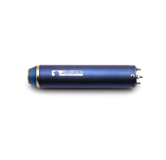 Schalldämpfer Racing TITAN lila/blau AdlerTech