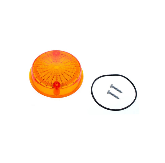Blinkerkappe (inkl. Dichtung) orange hinten (E-geprüft) für Simson S50, S51, SR50