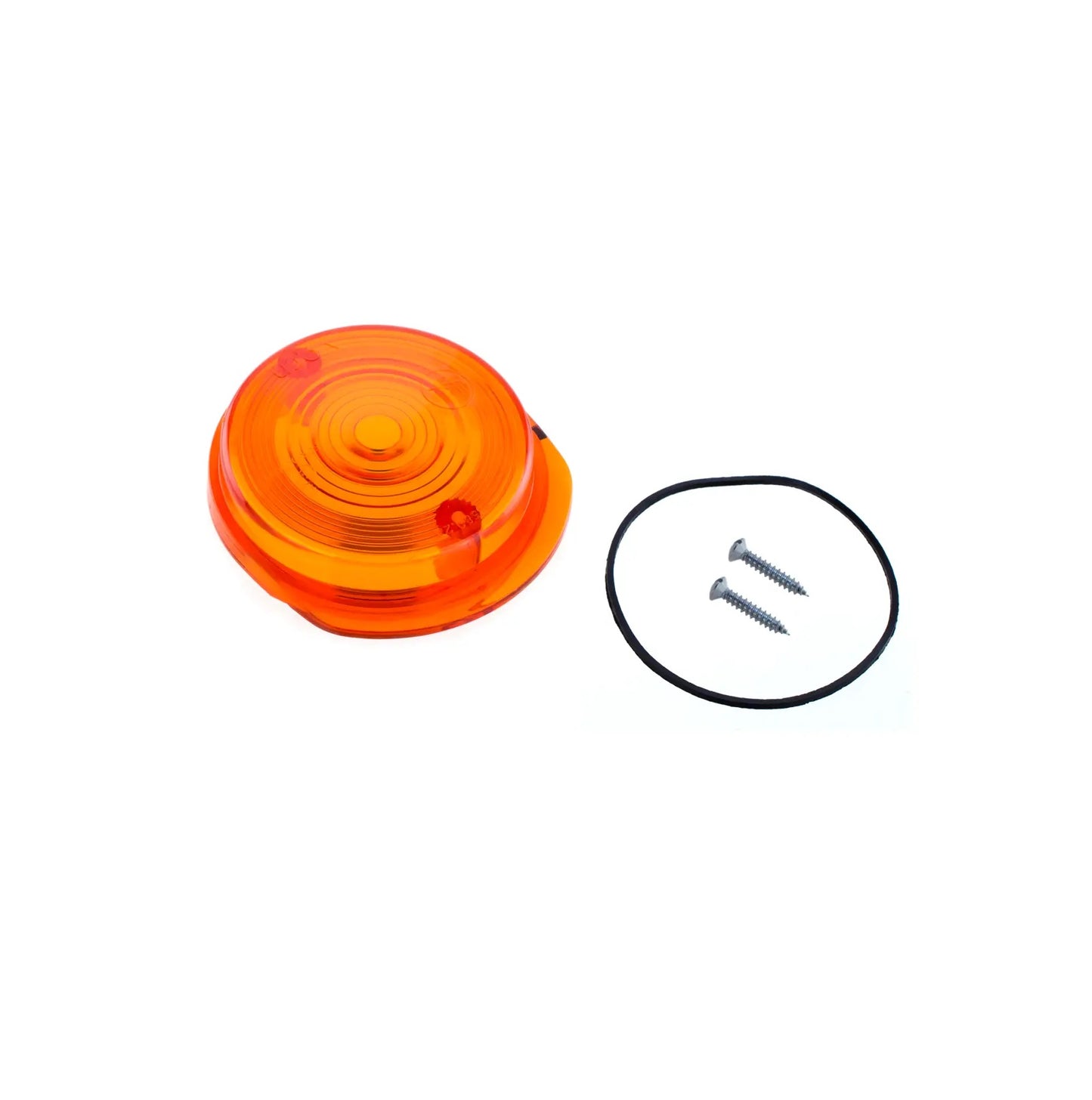 Blinkerkappe (inkl. Dichtung) orange vorn (E-geprüft) für Simson S50, S51, SR50
