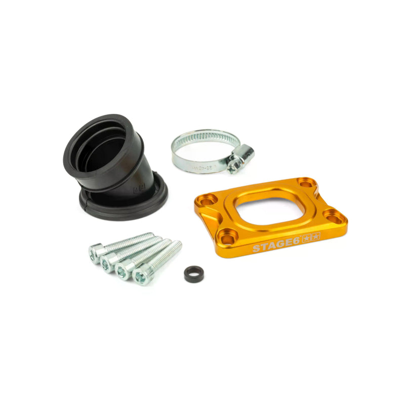 CNC Ansaugstutzen Stage6 360° für PWK 19-28mm Vergaser