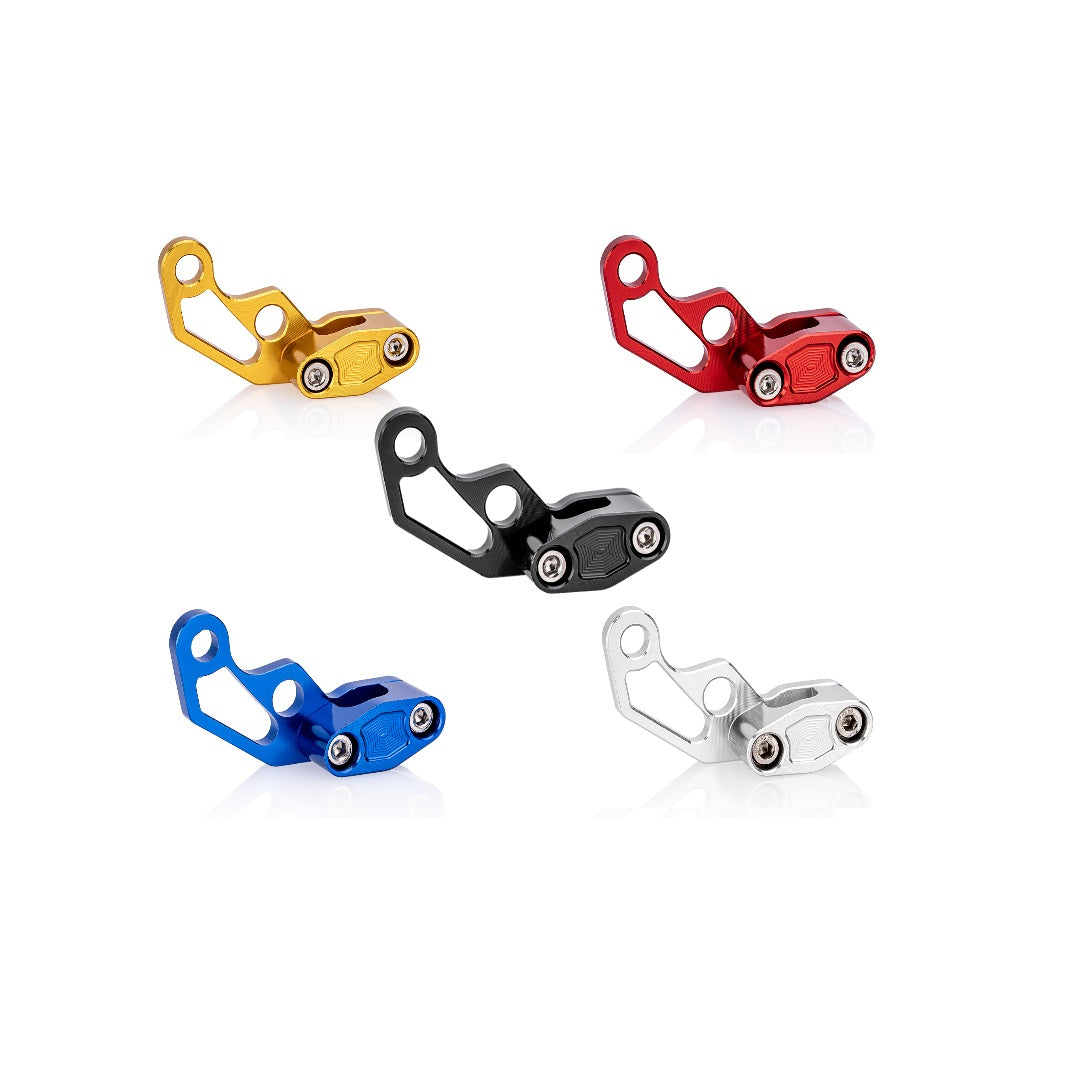 CNC Halter für Bremsschlauch & Bowdenzug | passend f. Simson S51 , S50