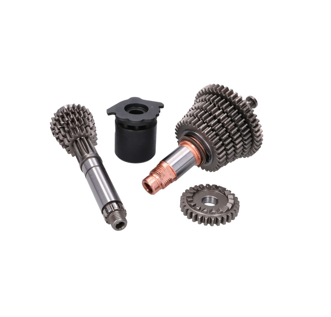 Getriebe 5-Gang Sport komplett 24/32 / 1, Gang lange Übersetzung für Simson S51, S70, KR51/2, SR50, SR80