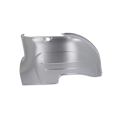 Haubenteil links Stahlblech, blank für KR51