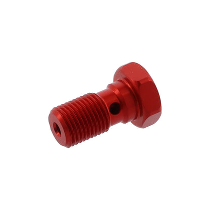 Hohlschraube farbig eloxiert M10x1