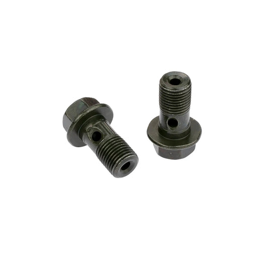Paar Hohlschrauben schwarz verzinkt (Bremsschlauch) für Simson S53, S83, SR50, SR80
