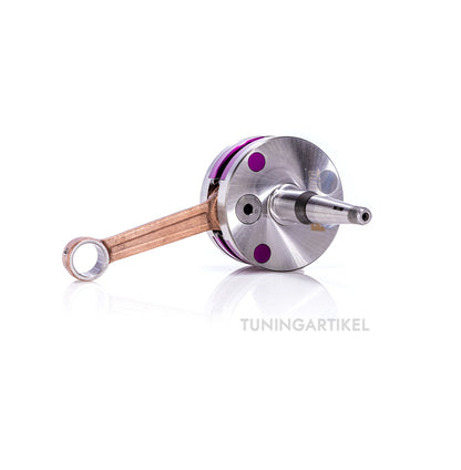 PZ - MTX 130 Simson Schmiede-Kurbelwelle mit Hartmetalleinsätzen