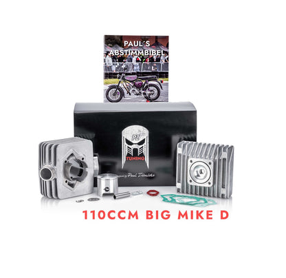 PZ-Tuning 110ccm Big Mike D Zylinderkit mit CNC Laufbuchse Version 2025