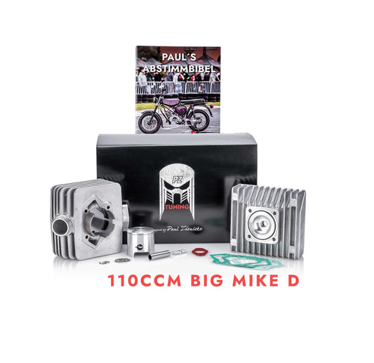 PZ-Tuning 110ccm Big Mike D Zylinderkit mit CNC Laufbuchse Version 2025