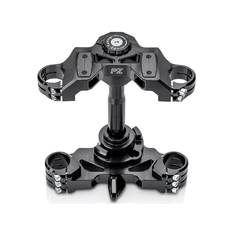 PZ-Tuning CNC Gabelbrücke Version 2025 | Schwarz | inkl. Teilegutachten für Simson S50, S51, S70 , S53, S83
