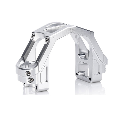 PZ-Tuning CNC Gabelversteifung mit Teilegutachten Silber für Simson S50, S51, S70, S53, S83