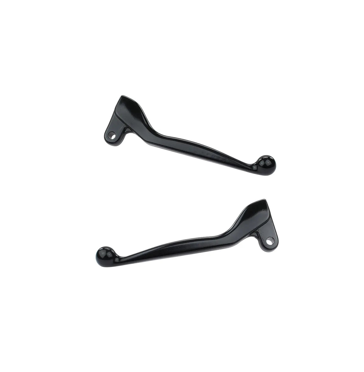 SET: ALU Bremshebel & Kupplungshebel Massiv (schwarz) für Simson
