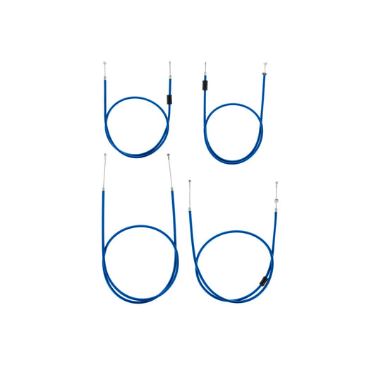 SET: Bowdenzug blau für Simson S51 ENDURO (Motoflex)