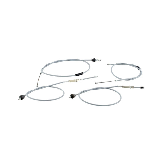 SET: Bowdenzug für Simson KR51/2 grau, Starter Fkt.-länge 38mm (Motoflex)