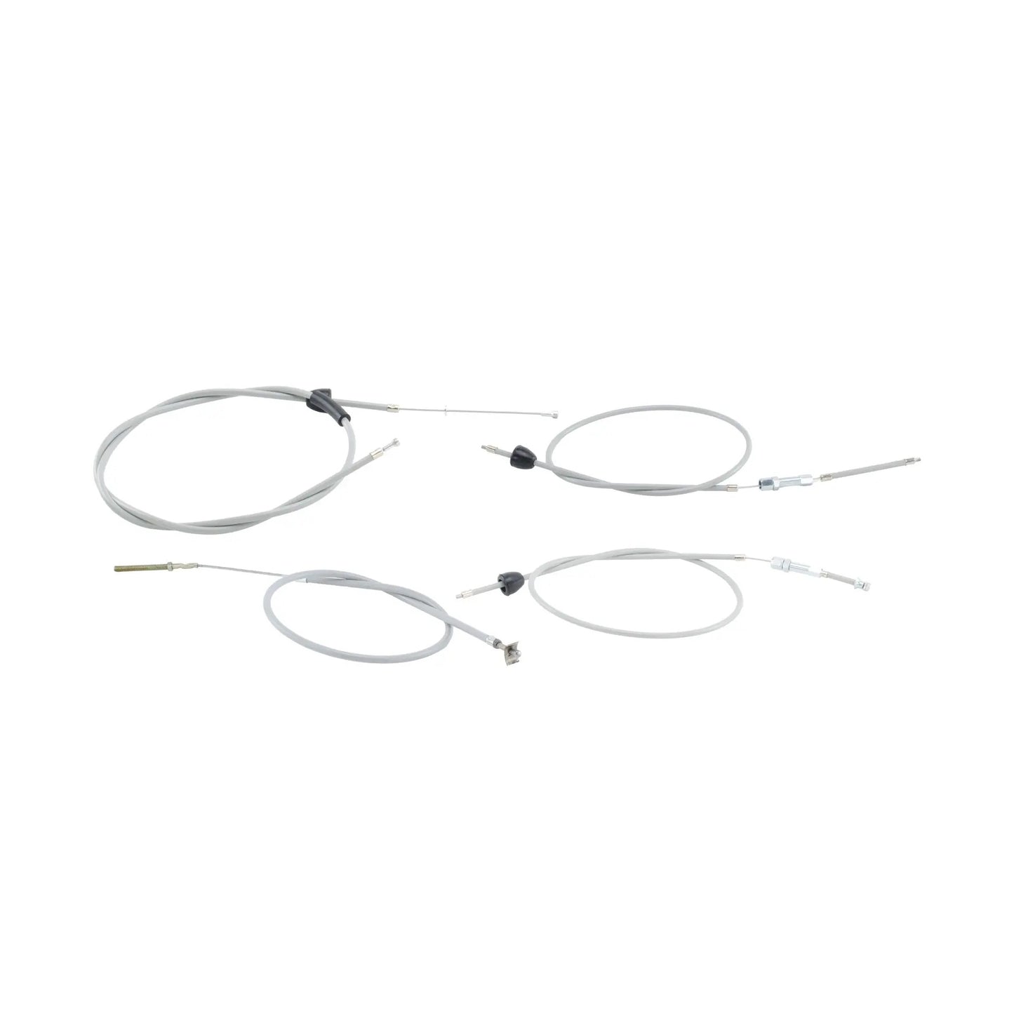 SET: Bowdenzug grau für Simson KR51/1 Hycomat, Starter Fkt.-länge 38mm (neue Ausführung - Motoflex)