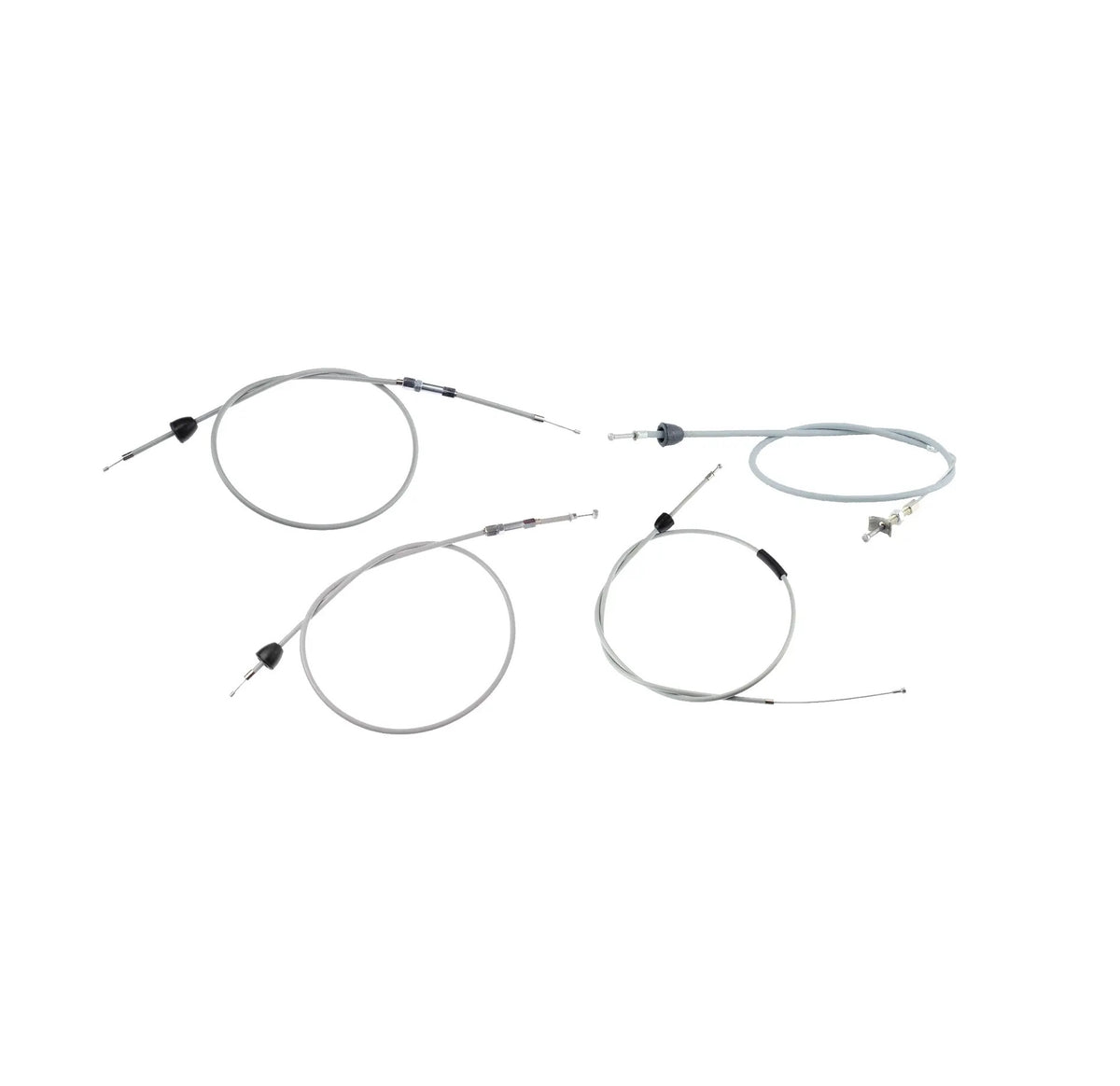 SET: Bowdenzug grau für Simson KR51/1 Hycomat, Starter Fkt.-länge 87mm (alte Ausführung - Motoflex)