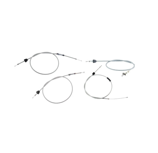 SET: Bowdenzug grau für Simson KR51/1 Hycomat, Starter Fkt.-länge 87mm (alte Ausführung - Motoflex)