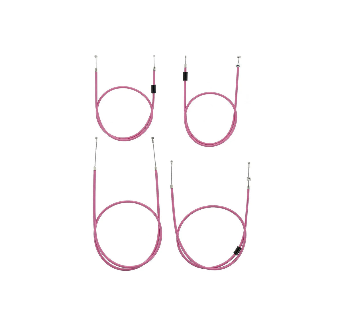 SET: Bowdenzug pink für Simson S51 ENDURO (Motoflex)