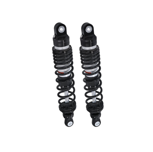 SET: Federbeine mit verstellbarer Zugstufe schwarz 360mm