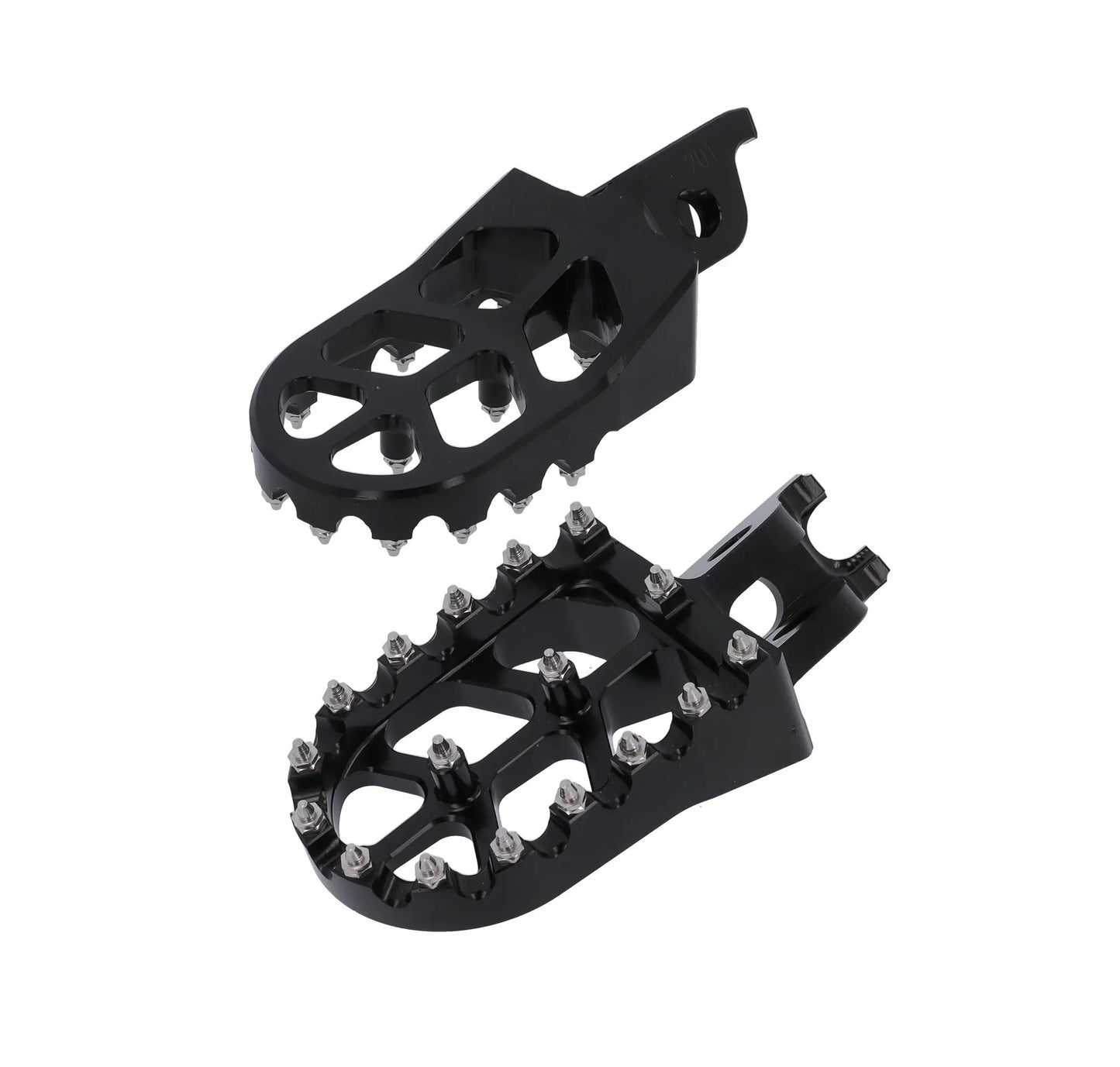 SET: Fußrastenträger klappbar - CNC gefräst