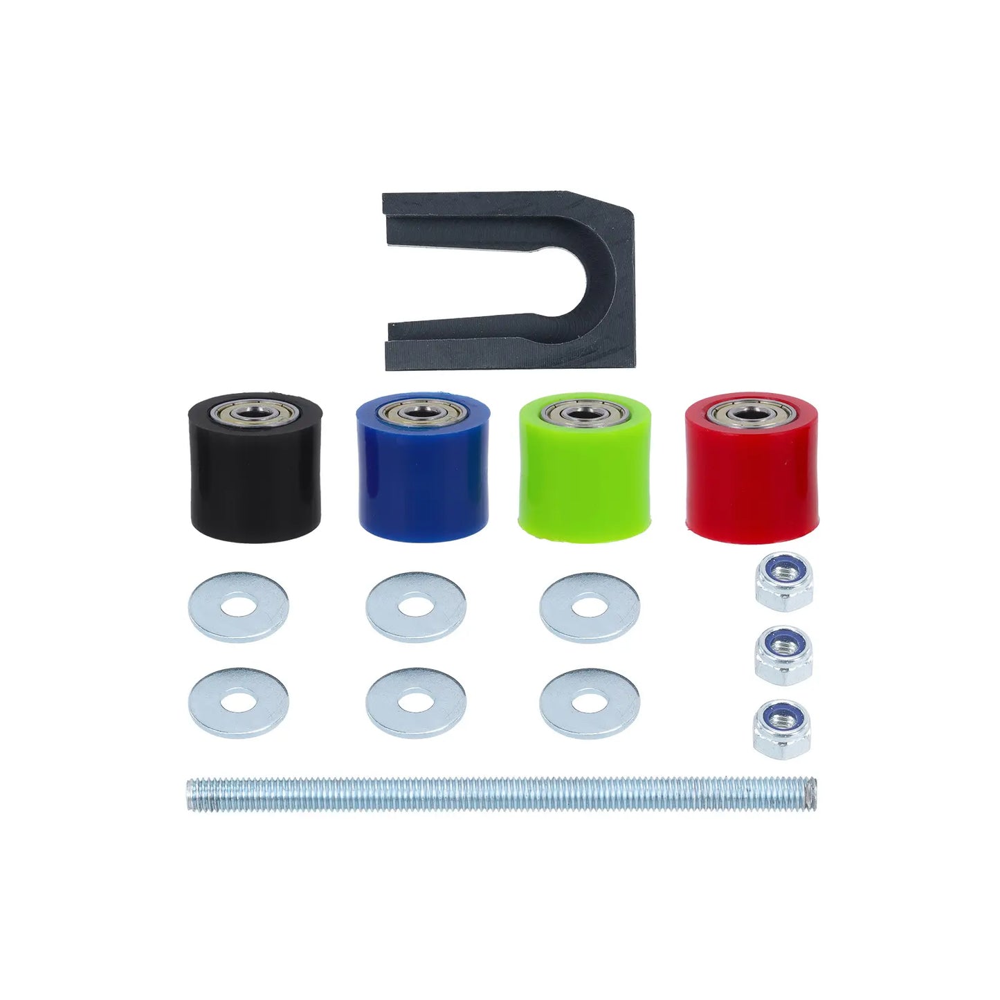 SET: Kettenschleifer + Umlenkrolle (für Polyamidbuchsen) S50, S51, S70