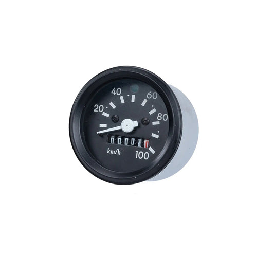 Tachometer 100km/h (schwarzer Ring) mit Blinkkontrolle für S51, S70