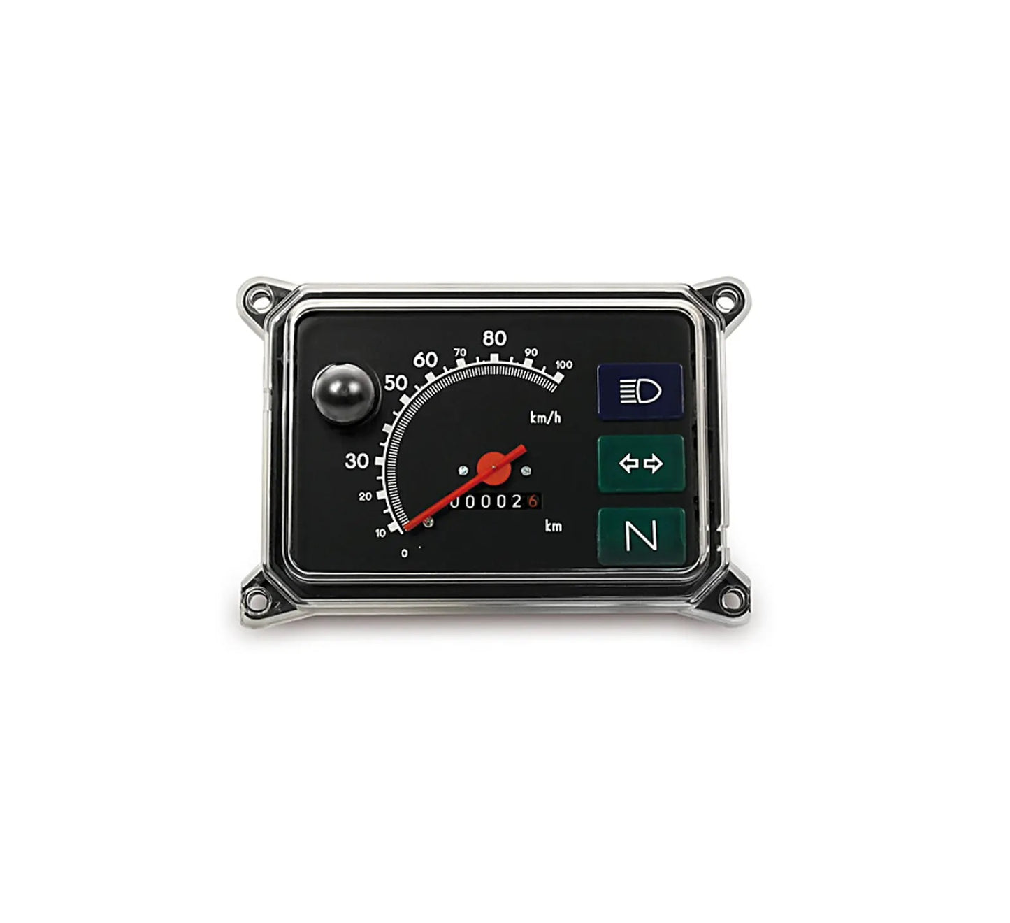Tachometer - Einheit (12V) mit Beleuchtung für Simson SR50, SR80