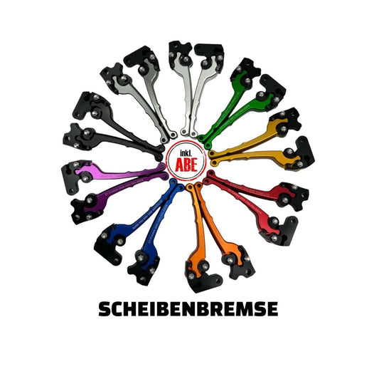 ZT CNC Handhebel Set Scheibenbremse mit ABE