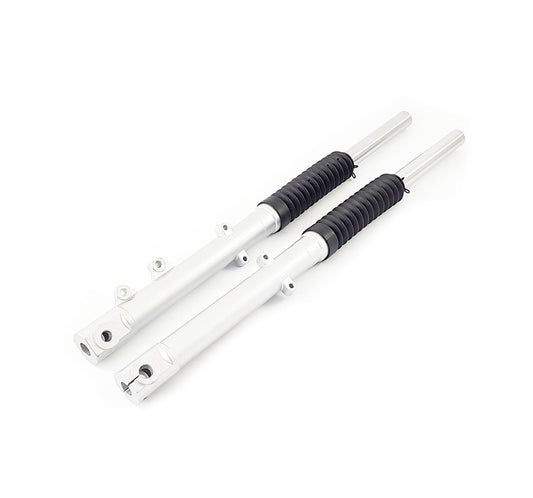 ZT-Tuning Set Telegabel für Scheibenbremse GEN2 S51, S70, S53 (kurze Variante) Silber mit Teilegutachten